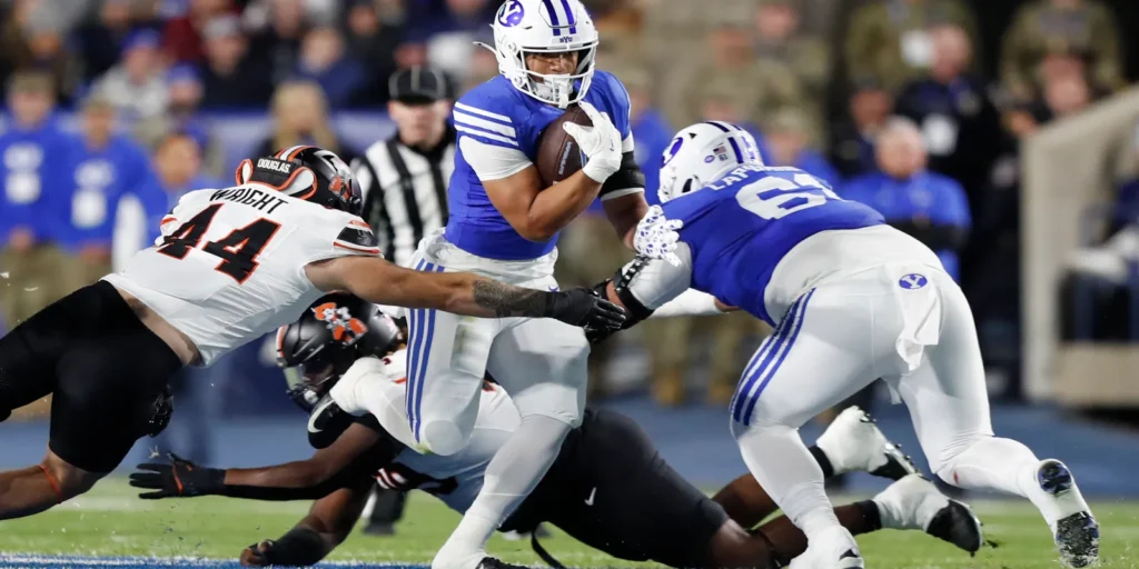 oklahoma state football vs byu football match player stats​