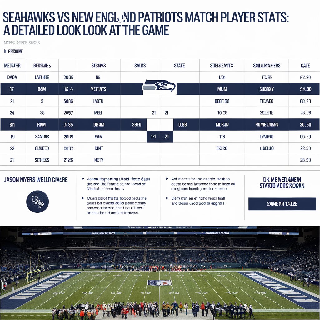 seahawks vs new england patriots match player stats