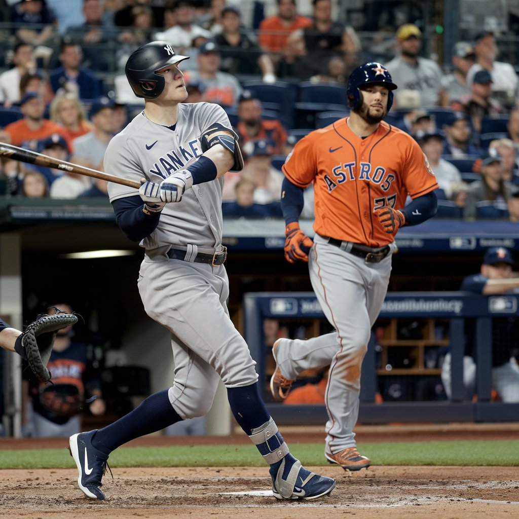 yankees vs houston astros match player stats