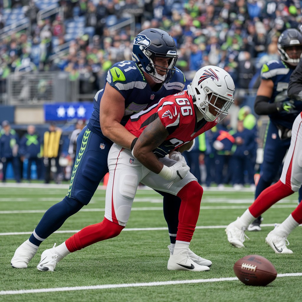 seahawks vs atlanta falcons match player stats