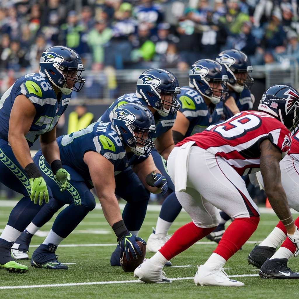 seahawks vs atlanta falcons match player stats