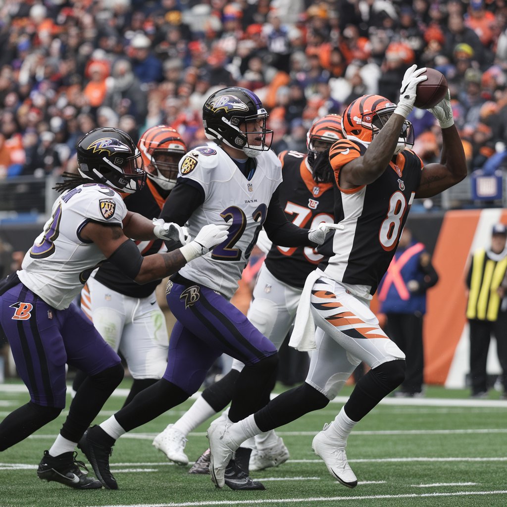 Baltimore Ravens vs Bengals Match Player Stats