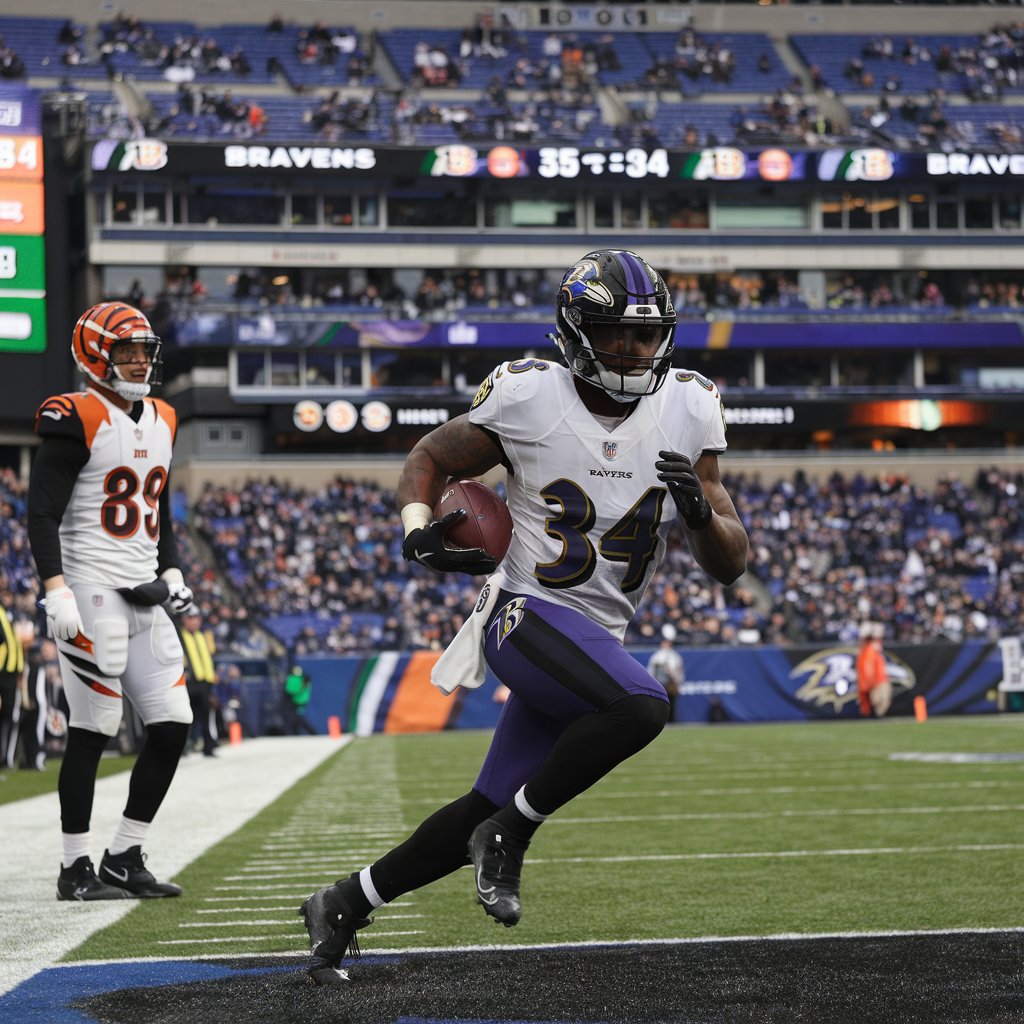 Baltimore Ravens vs Bengals Match Player Stats