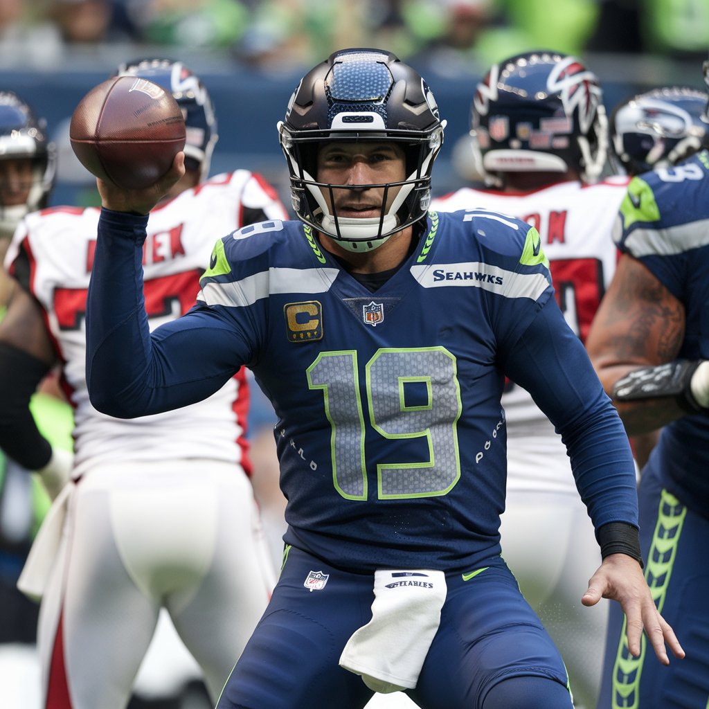 seahawks vs atlanta falcons match player stats