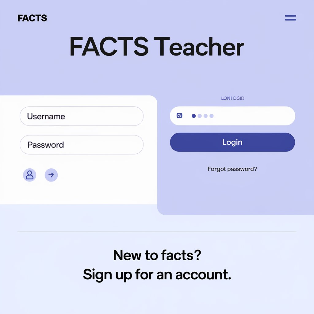 FACTS teacher login