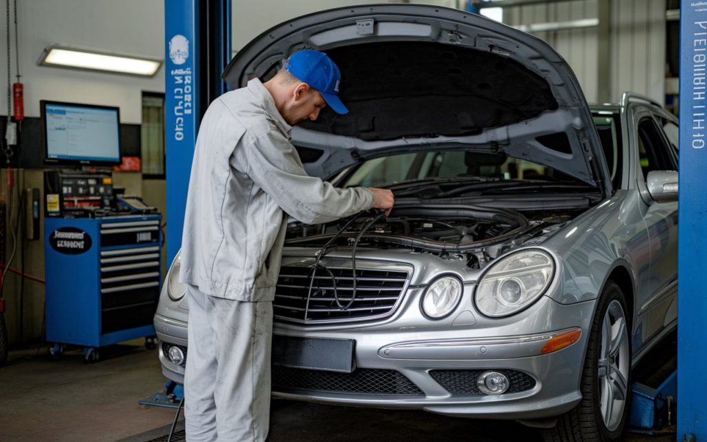 How to NRepair Code U110B on a 2009 Mercedes E350